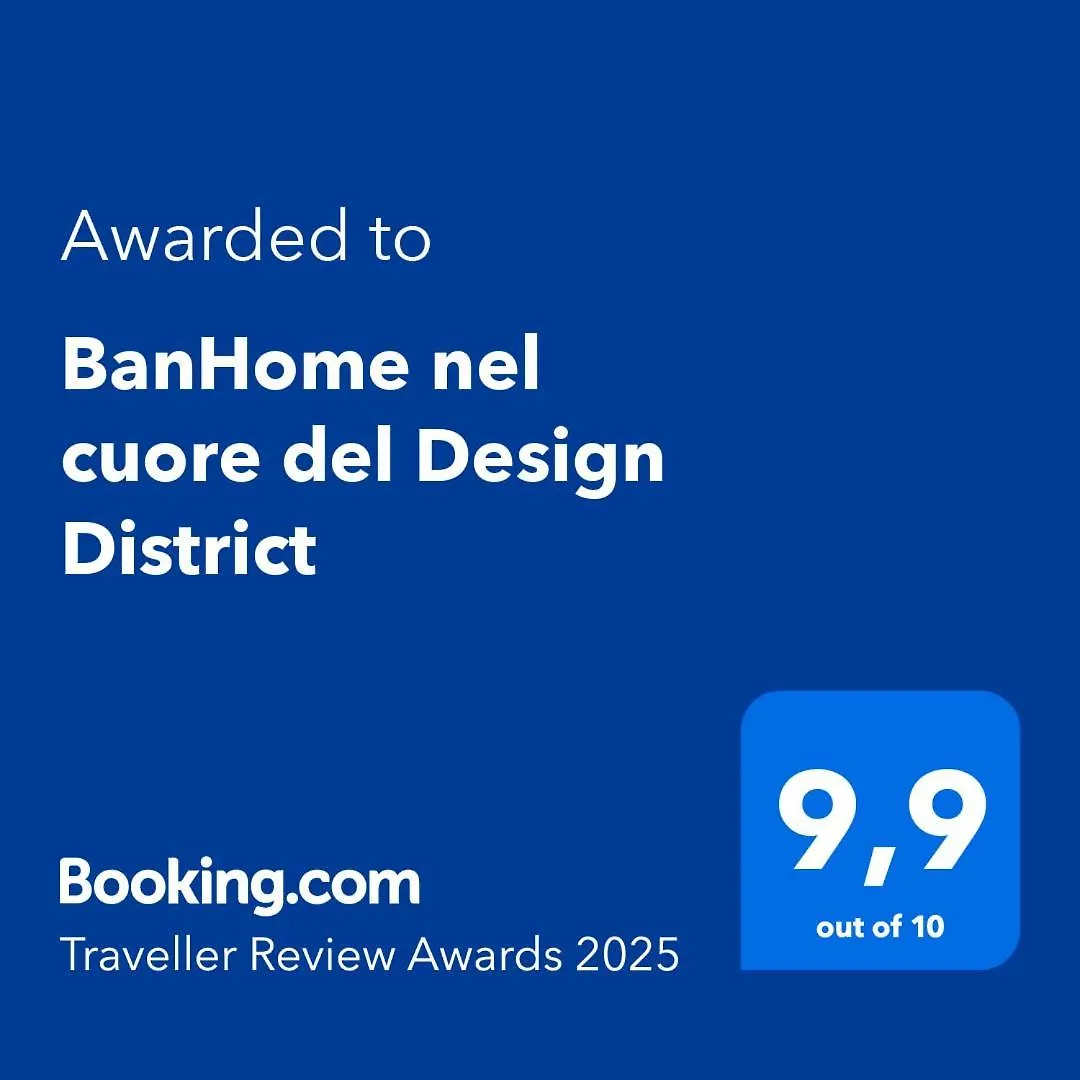 Lägenhet Banhome Nel Cuore Del Design District Milano